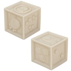 Тактильные кубики, сенсорные, ЭКО 12 штук, BAMBOX BABY (БАМБОКС БЭБИ), 665900 - фото 5