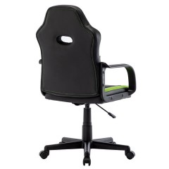 Кресло компьютерное BRABIX "Stripe GM-202", экокожа, черное/зеленое, 532511 Кресло компьютерное BRABIX "Stripe GM-202", экокожа, черное/зеленое, 532511 - фото 3