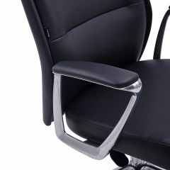 Кресло BRABIX PREMIUM ''Adept EX-752'', синхромеханизм, алюминий, экокожа, черное, 532930 Кресло BRABIX PREMIUM ''Adept EX-752'', синхромеханизм, алюминий, экокожа, черное, 532930 - фото 8