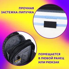 Папка для тетрадей ЮНЛАНДИЯ А5, пластик, 2 отделения, клапан на липучке, Extreme, 272190 Папка для тетрадей ЮНЛАНДИЯ А5, пластик, 2 отделения, клапан на липучке, Extreme, 272190 - фото 8