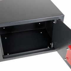 Сейф мебельный DASWERK SC-250KL (250х350х250 мм), ключевой замок, графит, 291342 - фото 9