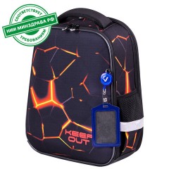 Ранец BRAUBERG FIT, 2 отделения, "Keep out", 38х27х14 см, 270617 Ранец BRAUBERG FIT, 2 отделения, "Keep out", 38х27х14 см, 270617 - фото 20