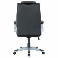 Кресло BRABIX PREMIUM "Phantom EX-553", рециклированная кожа, регулируемый подголовник, черное, 532940 - фото 5