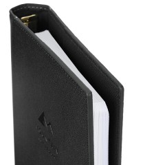 Ежедневник-органайзер недатированный B5, 167х240 мм, BRAUBERG "Nova", под кожу, 160 л., черный, 116204 - фото 4