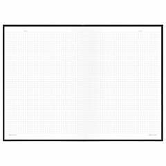 Блокнот БОЛЬШОЙ ФОРМАТ 200х290 мм, А4, 80 л., твердый, клетка, BRAUBERG "Minimal", черный, 116432 Блокнот БОЛЬШОЙ ФОРМАТ 200х290 мм, А4, 80 л., твердый, клетка, BRAUBERG "Minimal", черный, 116432 - фото 5