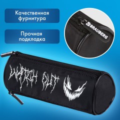 Пенал BRAUBERG, 3 отделения, нейлон, 21х7х7 см, "Scary face", 272308 Пенал BRAUBERG, 3 отделения, нейлон, 21х7х7 см, "Scary face", 272308 - фото 9