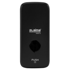 Дозатор для жидкого мыла LAIMA PROFESSIONAL PREMIUM BLACK, НАЛИВНОЙ, 0,5 л, черный, ABS-пластик, 609518 - фото 2