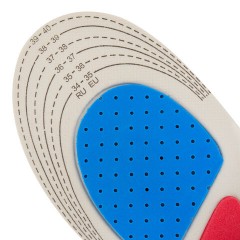 Стельки для обуви СПОРТИВНЫЕ, материал EVA SPORT, размер RU 34-39 / EU 35-40, с линиями выреза, SHEGRA (ШЕГРА), 700748 - фото 3