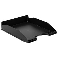 Лоток горизонтальный для бумаг КОМПЛЕКТ 2 шт., BRAUBERG "Modern", 346х254х61 мм, черный, 238024 Лоток горизонтальный для бумаг КОМПЛЕКТ 2 шт., BRAUBERG "Modern", 346х254х61 мм, черный, 238024 - фото 3