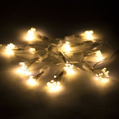 Гирлянда-пучки "Bundles", 150 LED, 2,4 м, 10 пучков, тёплый белый, USB, ЗОЛОТАЯ СКАЗКА, 592557 - фото 6