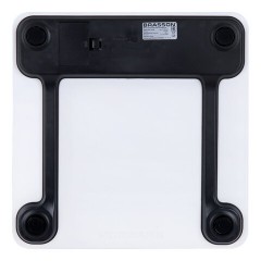 Весы напольные BRASSON (БРАССОН) FS-28С, 28x28 см, электронные, LED-дисплей, до 180 кг, стекло, белые, 458448 - фото 4