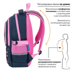 Рюкзак BRAUBERG VIBE, 2 отделения, 5 карманов, "Cat meeting", 40х28х14 см, 272089 Рюкзак BRAUBERG VIBE, 2 отделения, 5 карманов, "Cat meeting", 40х28х14 см, 272089 - фото 10