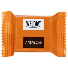 Шоколад порционный WELDAY (ВЭЛДЭЙ), ассорти 6 вкусов, 810 г (54 плитки по 15 г), пакет, 622409 - фото 3