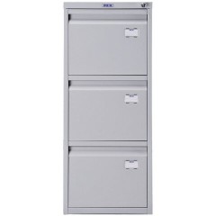 Шкаф картотечный ПРАКТИК "A-43", 995х408х485 мм, 3 ящика для 126 подвесных папок, формат папок A4 (БЕЗ ПАПОК) Шкаф картотечный ПРАКТИК "A-43", 995х408х485 мм, 3 ящика для 126 подвесных папок, формат папок A4 (БЕЗ ПАПОК) - фото 2