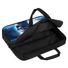 Папка на молнии с ручками BRAUBERG KIDS А4, 1 отделение, полиэстер, 80 мм, "Герой в космосе", 274515 - фото 6