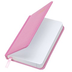 Ежедневник датированный 2026, МАЛЫЙ ФОРМАТ 100х150 мм, А6, BRAUBERG "Select", балакрон, розовый, 117262 - фото 3