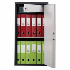 Шкаф металлический для документов AIKO "SL-87ТEL" ГРАФИТ, 870х460х340 мм, 21 кг, S10799090902 - фото 3