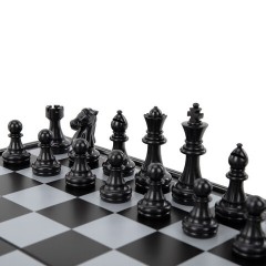 Шахматы, шашки, нарды "3 в 1", магнитные ХИТ, доска 32х32 см, ЗОЛОТАЯ СКАЗКА, 665764 - фото 5