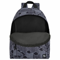 Рюкзак BRAUBERG СИТИ-ФОРМАТ универсальный, "Night city", черный, 41х32х14 см, 271679 Рюкзак BRAUBERG СИТИ-ФОРМАТ универсальный, "Night city", черный, 41х32х14 см, 271679 - фото 7