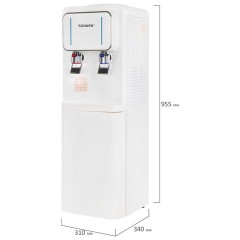 Кулер для воды SONNEN FSE-02Wc, напольный, НАГРЕВ/ОХЛАЖДЕНИЕ ЭЛЕКТРОННОЕ, шкаф, 2 крана, белый, 456167 Кулер для воды SONNEN FSE-02Wc, напольный, НАГРЕВ/ОХЛАЖДЕНИЕ ЭЛЕКТРОННОЕ, шкаф, 2 крана, белый, 456167 - фото 7
