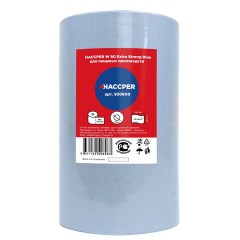 Протирочный нетканый материал HACCPER W 80 "Extra Strong Blue", 400 листов, 32х30 см, 56 г/м2, 930800