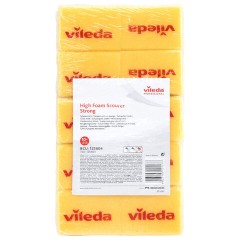Губки VILEDA PROFESSIONAL профильные "Средняя жесткость" КОМПЛЕКТ 10 шт., желтые, ЗЕЛЕНЫЙ абразив, 9,5х7х4,5 см, 125604 - фото 9