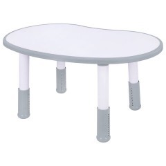 Стол детский BRABIX KIDS CT-002, растущий, 2-8 лет, пластик белый + серый, 533296 - фото 9