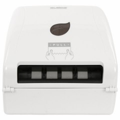 Диспенсер для полотенец в рулонах LAIMA PROFESSIONAL ECO (Система H1), механический, белый, ABS-пластик, 606550 Диспенсер для полотенец в рулонах LAIMA PROFESSIONAL ECO (Система H1), механический, белый, ABS-пластик, 606550 - фото 4