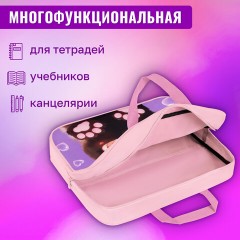 Папка на молнии с ручками BRAUBERG А4, 1 отделение, полиэстер, 80 мм, "Paw prints", 273300 Папка на молнии с ручками BRAUBERG А4, 1 отделение, полиэстер, 80 мм, "Paw prints", 273300 - фото 13