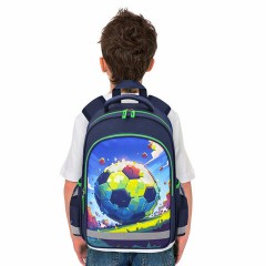 Рюкзак ПИФАГОР SCHOOL, 1 отделение, 3 кармана, "Football match", 38x28х14 см, 273171 Рюкзак ПИФАГОР SCHOOL, 1 отделение, 3 кармана, "Football match", 38x28х14 см, 273171 - фото 7