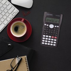 Калькулятор инженерный CROMEX (КРОМЕКС) СX-240BK (155х80 мм), 240 функций, 10+2 разрядов, черный, 273832 - фото 7