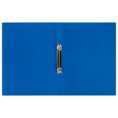 Папка на 2 кольцах А4 BRAUBERG UNIVERSAL, 25 мм, синяя, до 170 листов, 0,5 мм, 273030 - фото 3