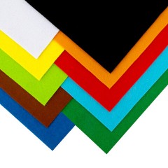 Фетр мягкий утолщенный А4, 2 мм, 10 листов, 10 цветов, плотность 250 г/м2, ОСТРОВ СОКРОВИЩ, 665669 - фото 4