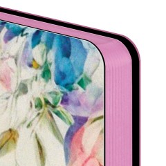 Ежедневник датированный 2026 А5 138x213 мм, BRAUBERG "Vista", под кожу, гибкий, "Цветы", 117447 - фото 3