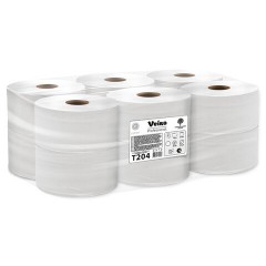 Бумага туалетная 170 м, VEIRO Professional (Система T2), КОМПЛЕКТ 12 шт., Comfort, 2-слойная, T204 - фото 3