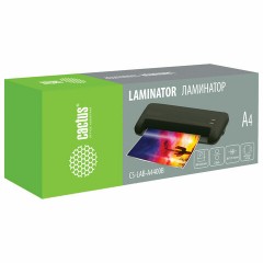Ламинатор CACTUS CS-LAB-A4400B, формат A4, толщина пленки 80-125 мкм, скорость 40 см/мин, черный, 1448161 Ламинатор CACTUS CS-LAB-A4400B, формат A4, толщина пленки 80-125 мкм, скорость 40 см/мин, черный, 1448161 - фото 2
