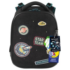 Ранец BRAUBERG PREMIUM, 2 отделения, с брелком, "Space mission", LED ЛАМПОЧКИ, 38х29х16 см, 270599 Ранец BRAUBERG PREMIUM, 2 отделения, с брелком, "Space mission", LED ЛАМПОЧКИ, 38х29х16 см, 270599 - фото 2