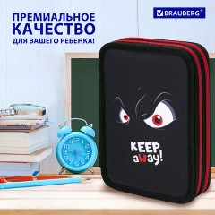 Пенал BRAUBERG, 2 отделения, полиэстер, 21х14 см, "Keep Away", 271543 Пенал BRAUBERG, 2 отделения, полиэстер, 21х14 см, "Keep Away", 271543 - фото 13