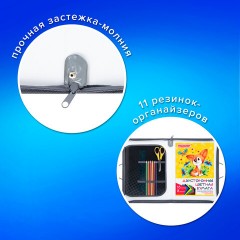Папка для труда на молнии с ручками ПИФАГОР А4, 1 отделение, пластик, органайзер, "Ball kick", 272229 Папка для труда на молнии с ручками ПИФАГОР А4, 1 отделение, пластик, органайзер, "Ball kick", 272229 - фото 11