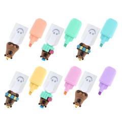 Набор текстовыделителей с топперами 6 ЦВЕТОВ ПАСТЕЛЬ, "КАПИБАРЫ", линия 1-4 мм, FUNSTER (ФАНСТЕР), 152651 - фото 9