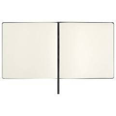 Скетчбук, слоновая кость 140 г/м2 200х200 мм, 80 л., КОЖЗАМ, резинка, BRAUBERG ART CLASSIC, черный, 113196 Скетчбук, слоновая кость 140 г/м2 200х200 мм, 80 л., КОЖЗАМ, резинка, BRAUBERG ART CLASSIC, черный, 113196 - фото 3