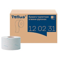 Бумага туалетная д/дисп Торк/Tellus T2 Комфорт в мини 2сл 12рул/уп_120231 - фото 2