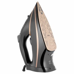 Утюг CENTEK CT-2346, 3200 Вт, керамическое покрытие, антикапля, антинакипь, черный/золотой, CT-2346 GOLD Утюг CENTEK CT-2346, 3200 Вт, керамическое покрытие, антикапля, антинакипь, черный/золотой, CT-2346 GOLD - фото 2