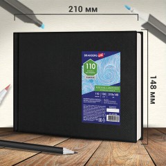 Скетчбук, слоновая кость 100 г/м2, 210х148 мм, 110 л., книжный твердый переплет, BRAUBERG ART CLASSIC, 113186 Скетчбук, слоновая кость 100 г/м2, 210х148 мм, 110 л., книжный твердый переплет, BRAUBERG ART CLASSIC, 113186 - фото 10