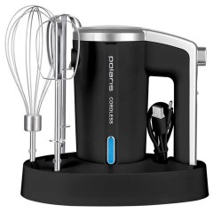 Миксер беспроводной POLARIS PHM 2024 CordLess, 200 Вт, 3 скорости, взбивание и перемешивание, черный, 55658 Миксер беспроводной POLARIS PHM 2024 CordLess, 200 Вт, 3 скорости, взбивание и перемешивание, черный, 55658 - фото 5