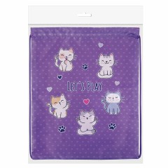 Мешок для обуви BRAUBERG KIDS, с петлей, 42х34 см, "Playing kittens", 272413 Мешок для обуви BRAUBERG KIDS, с петлей, 42х34 см, "Playing kittens", 272413 - фото 5