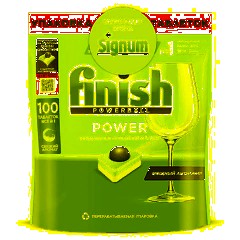 Таблетки для посудомоечных машин 100 шт., FINISH "All in 1", 95989, 3065326