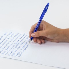 Ручки гелевые BRAUBERG "ULTRA GEL", НАБОР 10 ШТУК (4 ЧЕРНЫХ, 4 СИНИХ, 2 КРАСНЫХ), стандартный наконечник 0,5 мм, линия 0,35 мм, 144270 - фото 11