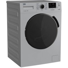Стиральная машина BEKO RSPE78612S, 1200 об/мин, 7 кг, фронтальная загрузка, 15 программ, пар, серебристая, 7322710002 - фото 2