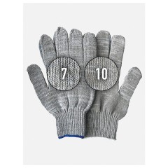 Перчатки хлопчатобумажные, КОМПЛЕКТ 100 ПАР, 10 класс, 40-42 г, 116 текс, ПВХ-точка, LAIMA ЛЮКС ЧЕРНЫЕ, 608677 Перчатки хлопчатобумажные, КОМПЛЕКТ 100 ПАР, 10 класс, 40-42 г, 116 текс, ПВХ-точка, LAIMA ЛЮКС ЧЕРНЫЕ, 608677 - фото 7